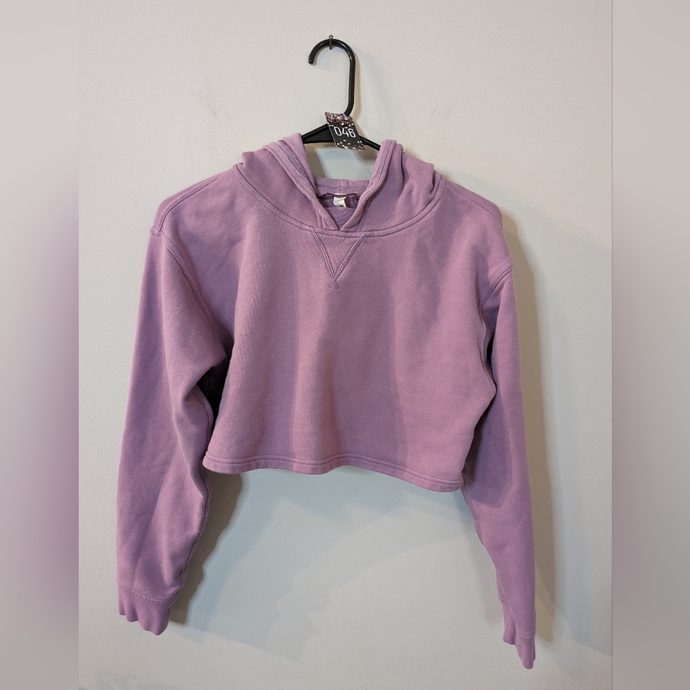 46. Lululemon All Yours Cropped Hoodie